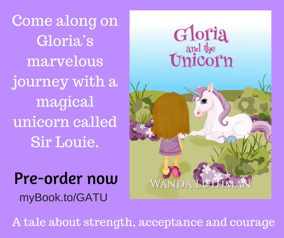 Come along on Gloria_s marvellous journey with a magical unicorn called Sir Louie.
