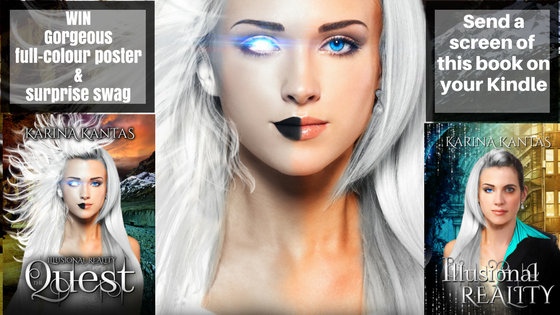 Cover Reveal for Illusional Reality, The Quest.